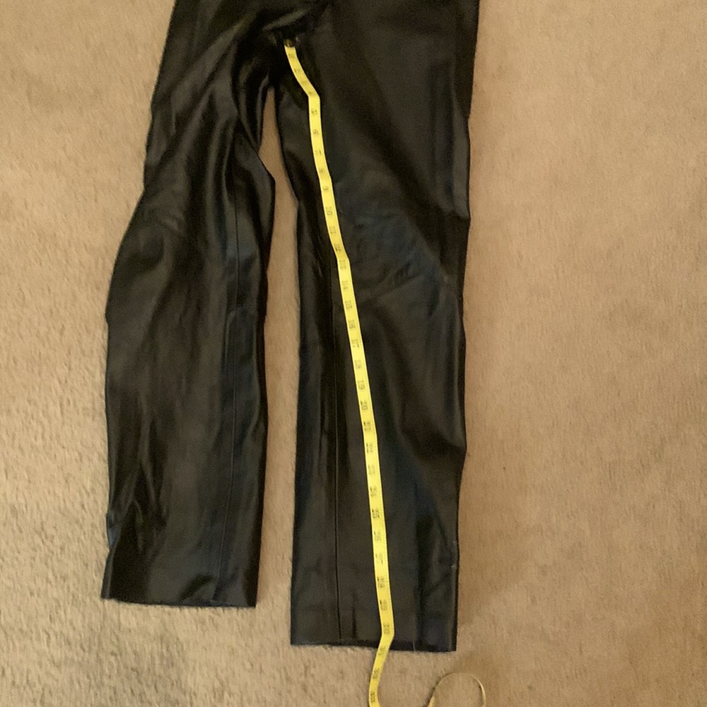 Vintage Gino Leather lined leather Pants.Never worn.28” waist and 30” inseam.